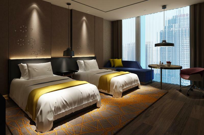 Grand Skylight International Hotel Haoyue Shenzhen Baoan Int'L Exhibition Center Extérieur photo