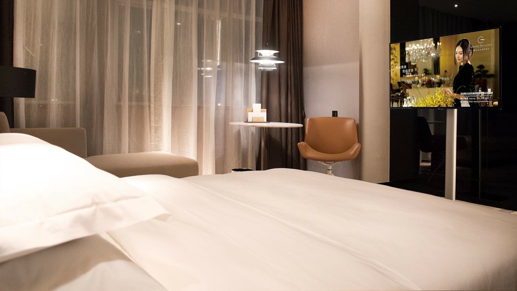 Grand Skylight International Hotel Haoyue Shenzhen Baoan Int'L Exhibition Center Extérieur photo