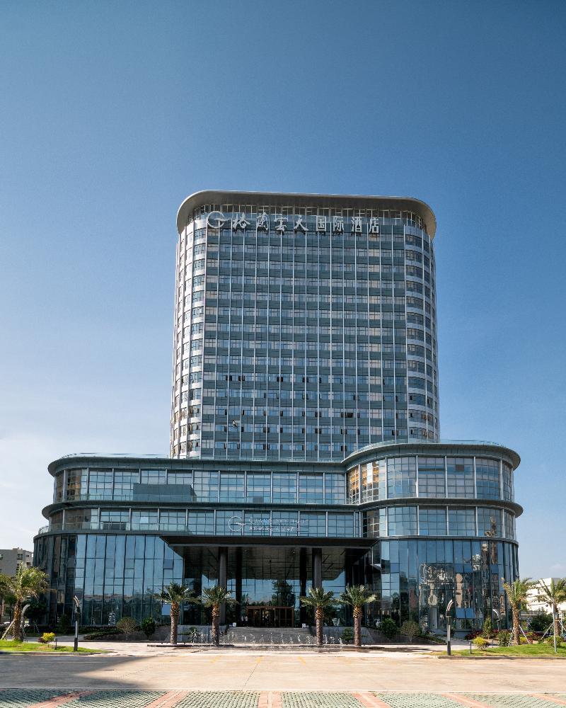 Grand Skylight International Hotel Haoyue Shenzhen Baoan Int'L Exhibition Center Extérieur photo