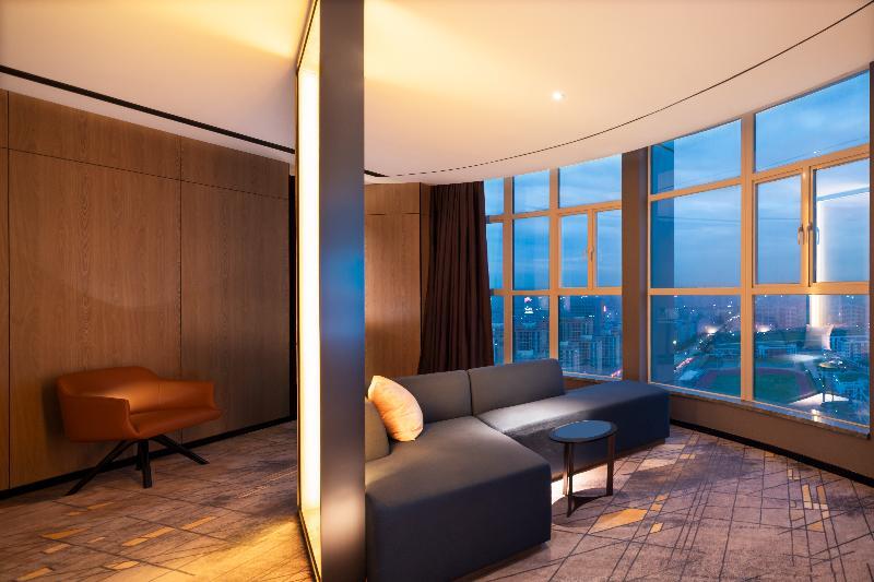 Grand Skylight International Hotel Haoyue Shenzhen Baoan Int'L Exhibition Center Extérieur photo